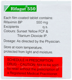 Rifagut 550 Tablet 10 Rifagut 550 Tablet 10