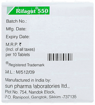 Rifagut 550 Tablet 10