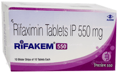 Rifakem 550 Tablet 10 Rifakem 550 Tablet 10
