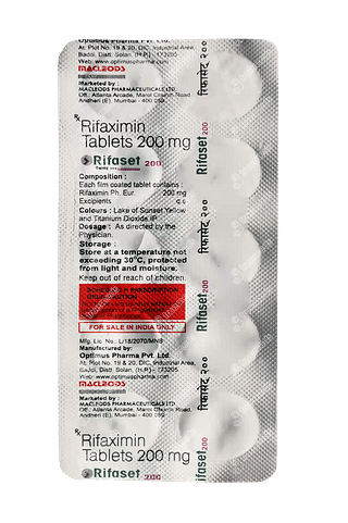 Rifaset 200 MG Tablet 10