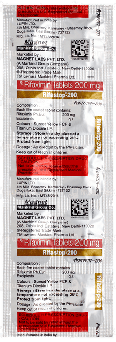 Rifastop 200 Tablet 10 Rifastop 200 Tablet 10