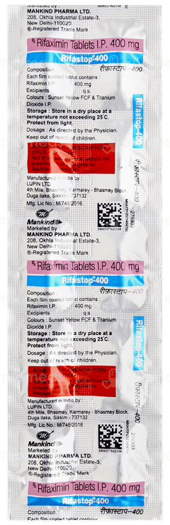 Rifastop 400 Tablet 10 Rifastop 400 Tablet 10