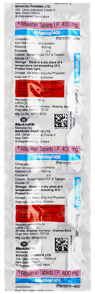 Rifastop 400 Tablet 10