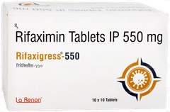 Rifaxigress 550 Tablet 10 Rifaxigress 550 Tablet 10