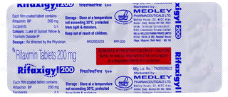 Rifaxigyl 200 Tablet 10