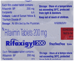 Rifaxigyl 200 Tablet 10