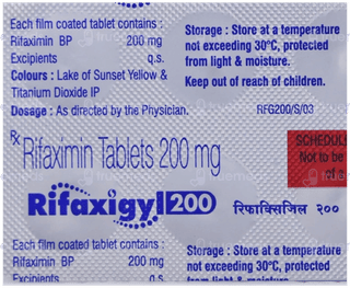 Rifaxigyl 200 Tablet 10