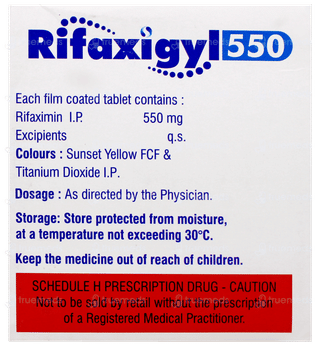 Rifaxigyl 550 Tablet 10
