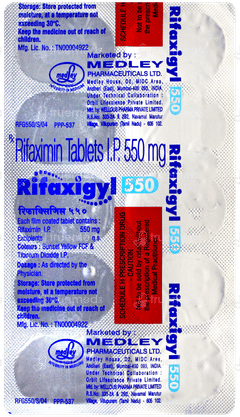 Rifaxigyl 550 Tablet 10