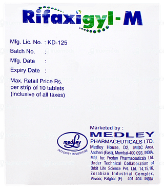 Rifaxigyl M Tablet 10