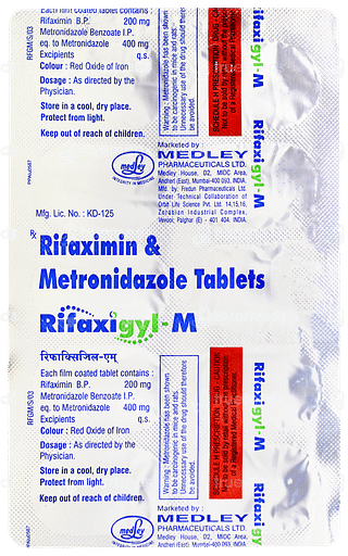 Rifaxigyl M Tablet 10