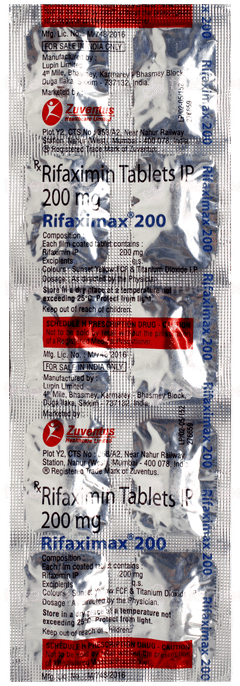 Rifaximax 200 Tablet 10