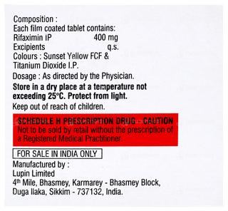 Rifaximax 400 Tablet 10