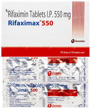 Rifaximax 550 Tablet 10