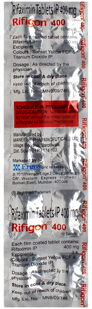 Rifigon 400 Tablet 10