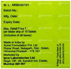 Rinosolvin 10/5 Tablet 10