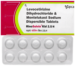 Rinosolvin Kid 2.5/4 Tablet 10 Rinosolvin Kid 2.5/4 Tablet 10