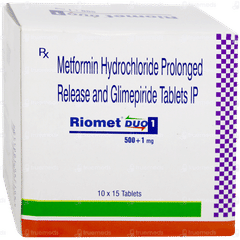 Riomet Duo 1 Tablet 15