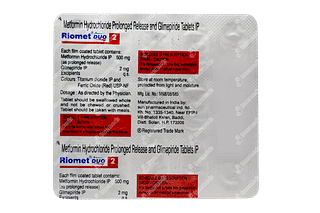 Riomet Duo 2/500 MG Tablet  Pr 15