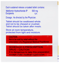 Riomet Od 500mg Tablet 15