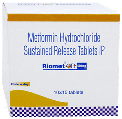 Riomet Od 500mg Tablet 15