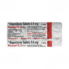 Riscon 0.5 MG Tablet 10