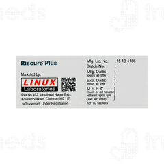 Riscure Plus 3/2 MG Tablet 10