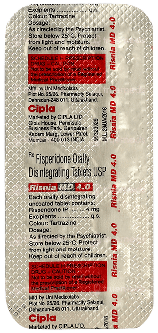 Risnia Md 4.0 Tablet 10