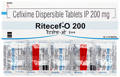 Ritecef O 200 Tablet 10
