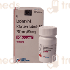 Ritocom 50/200 MG Tablet 30