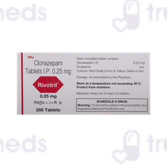 Rivotril 0.25mg Tablet 10