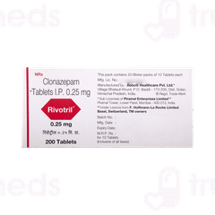 Rivotril 0.25mg Tablet 10
