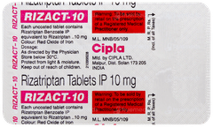 Rizact 10 Tablet 4 Rizact 10 Tablet 4