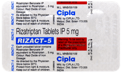 Rizact 5 Tablet 4 Rizact 5 Tablet 4