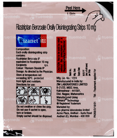 Rizanet 10 Disintegrating Strip 1