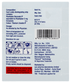 Rizanet 5 Disintegrating Strip 1