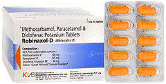 Robinaxol D Tablet 10