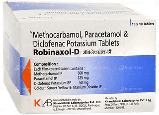 Robinaxol D Tablet 10