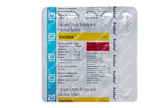 Rockbon 250 Mg/0.25iu Tablet 15