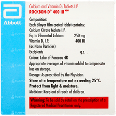 Rockbon D 400iu New Tablet 15