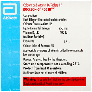 Rockbon D 400iu New Tablet 15