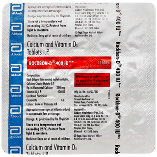 Rockbon D 400iu New Tablet 15