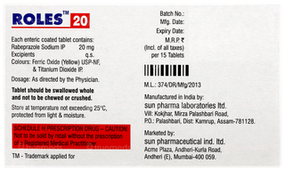 Roles 20 Tablet 15