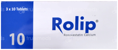 Rolip 10 Mg Tablet 10