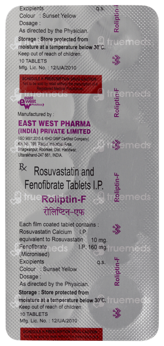 Roliptin F Tablet 10