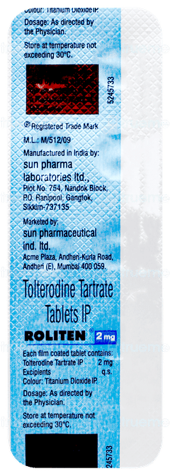 Roliten 2mg Tablet 10