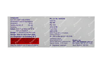 Romilast Fx 10/120 MG Tablet 10