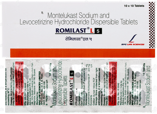 Romilast L 5 Tablet 10