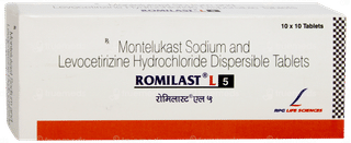 Romilast L 5 Tablet 10
