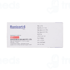Ronicort 6 Tablet 10